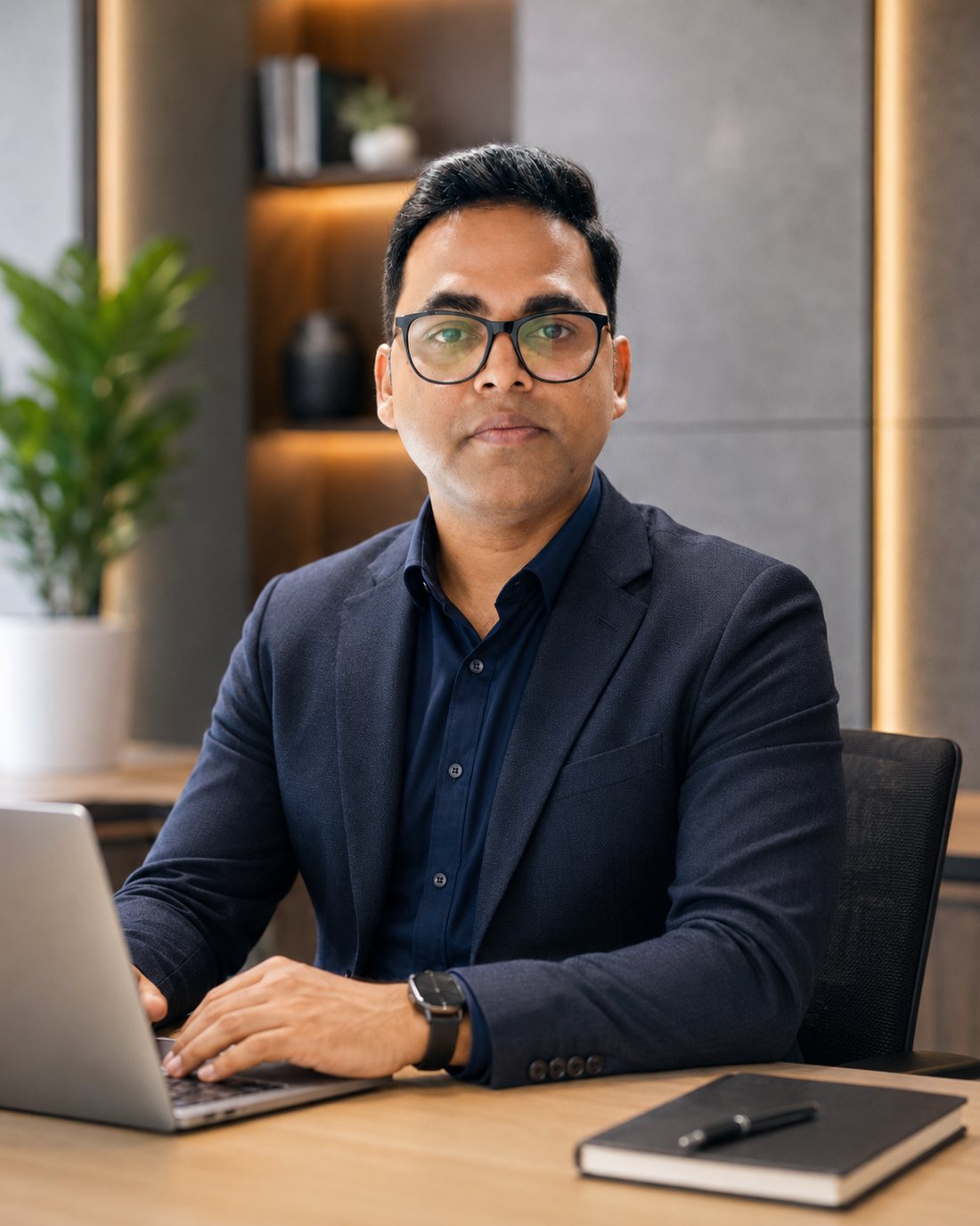 M.S. Ansari at work, AI Transformation and Technology Consultant